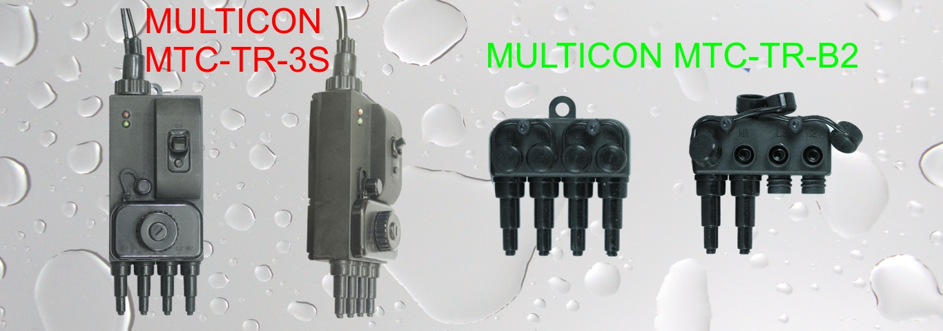 CẦU ĐẤU (HỘP NỐI) RẼ NHÁNH KÍN NƯỚC MULTICON MTC-TR-3S