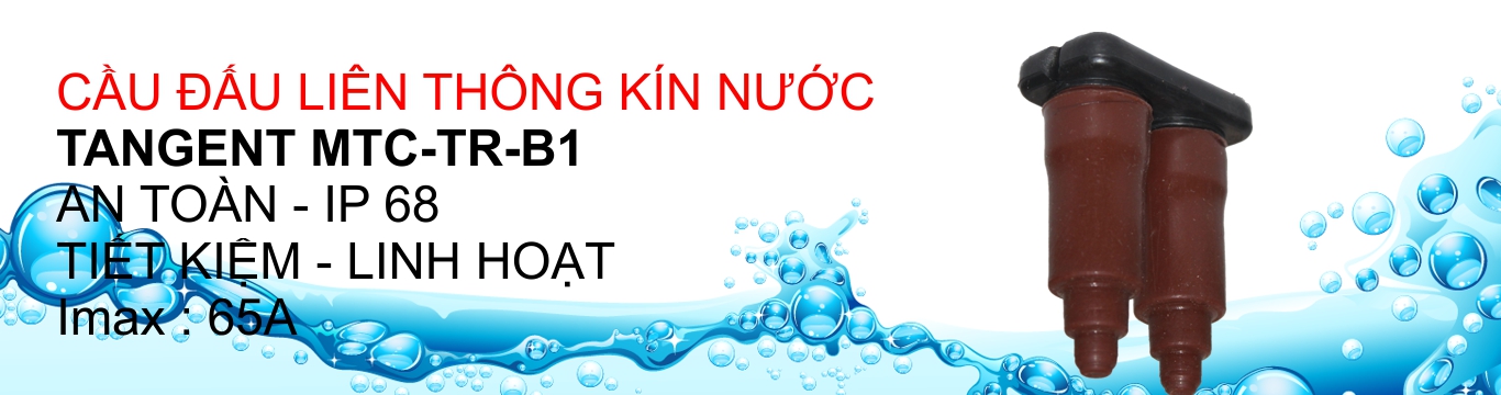 Cầu đấu (hộp nối) liên thông kín nước 1 Pha - 2 cực TANGENT MTC-TR-B1