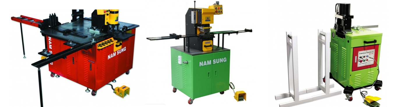 máy gia công thanh cái tủ điện của hãng NAMSUNG NSB 506 - HÀN QUỐC